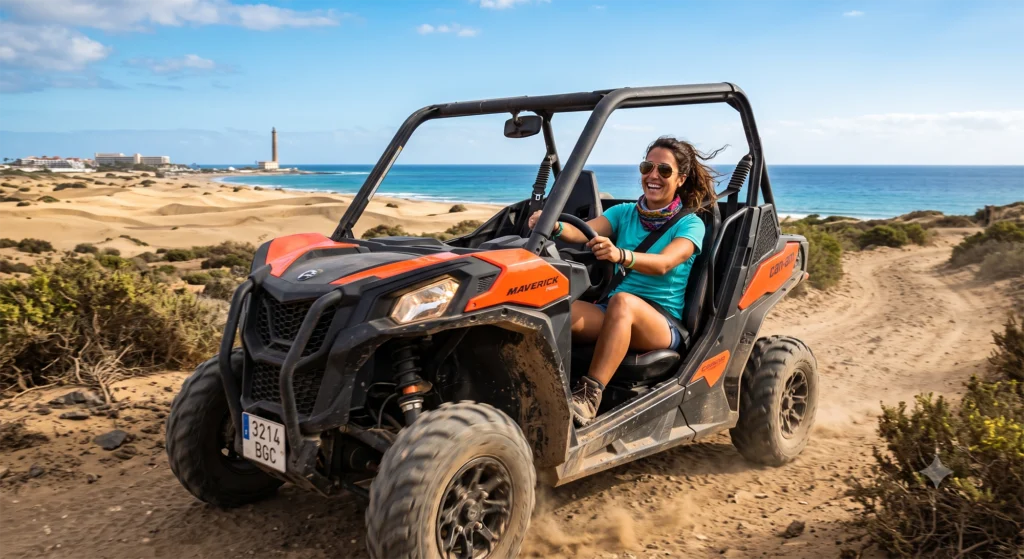 Despedida de soltera Ruta en buggy por Gran Canaria