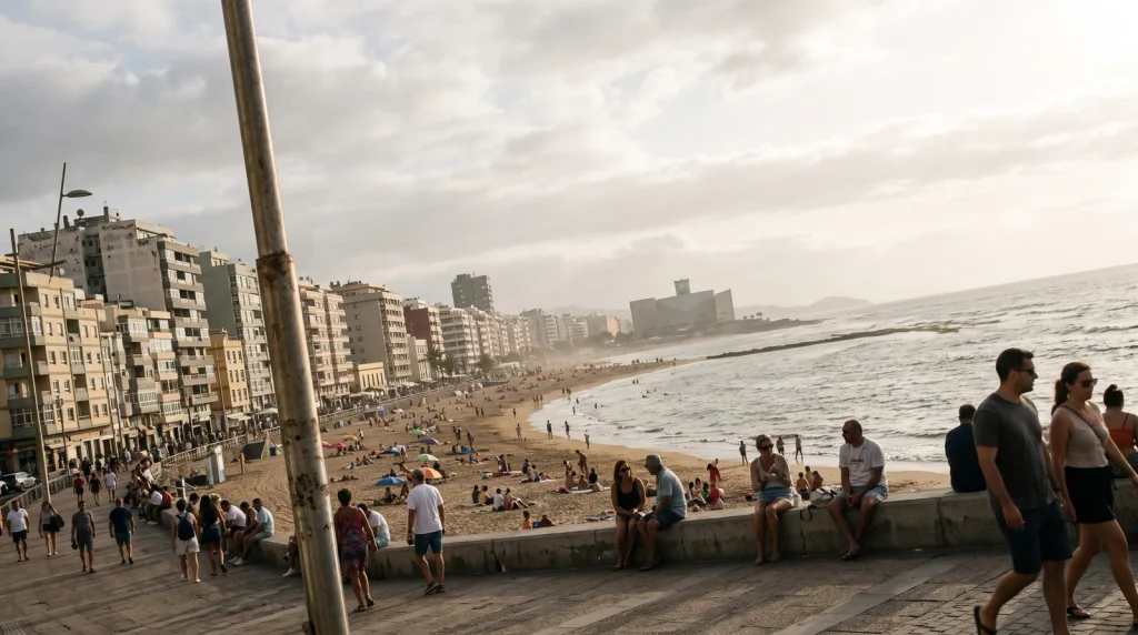 Playa de Las Canteras y su paseo marítimo, Las Palmas de Gran Canaria